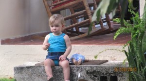 Xiara sitting