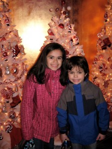 Isabel y CJ en radio city