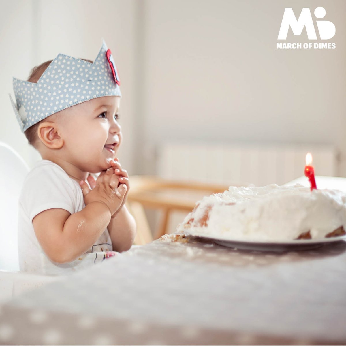 Ayudemos a que todos los bebés celebren su primer añito
